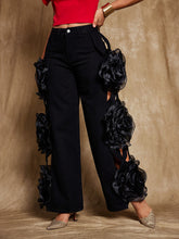 Load image into Gallery viewer, Nathan Flower Hollow Jeans
