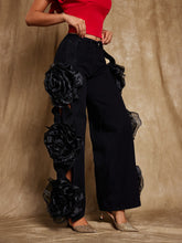 Load image into Gallery viewer, Nathan Flower Hollow Jeans
