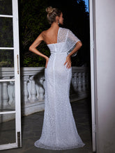Load image into Gallery viewer, Natsu One Shoulder Sequin Maxi Dress
