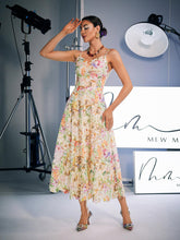 Load image into Gallery viewer, Ornan Floral Embroidered Midi Dress
