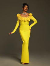 Load image into Gallery viewer, Pallavi Flower Bandage Maxi Dress

