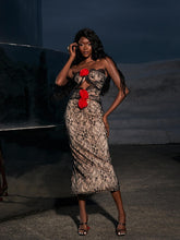 Load image into Gallery viewer, Phoenix Patchwork Flower Lace Dress

