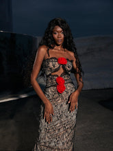 Load image into Gallery viewer, Phoenix Patchwork Flower Lace Dress
