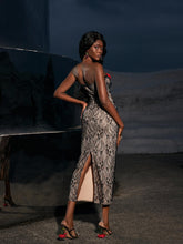 Load image into Gallery viewer, Phoenix Patchwork Flower Lace Dress
