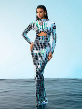Load image into Gallery viewer, Rumi Acrylic Embellished Cutout Maxi Dress
