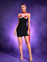 Load image into Gallery viewer, Ryland Mesh Embellished Bandage Dress
