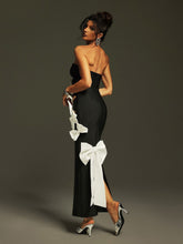 Load image into Gallery viewer, Santos Strapless Bow Cutout Bandage Dress
