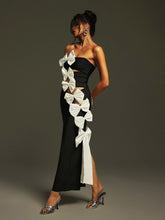 Load image into Gallery viewer, Santos Strapless Bow Cutout Bandage Dress
