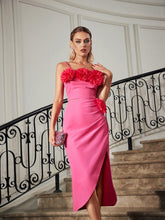 Load image into Gallery viewer, Silene Spaghetti Flower Tulip Skirt Set
