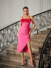 Load image into Gallery viewer, Silene Spaghetti Flower Tulip Skirt Set
