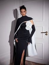 Load image into Gallery viewer, Thistle Spaghetti Flower Split Maxi Dress
