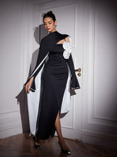 Load image into Gallery viewer, Thistle Spaghetti Flower Split Maxi Dress

