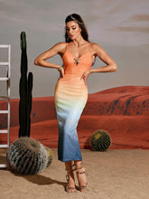 Load image into Gallery viewer, Tova Starfish Sequin Midi Dress
