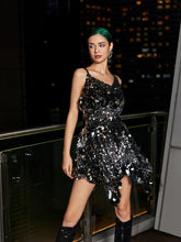 Load image into Gallery viewer, Undine Backless Sequin Skirt Set
