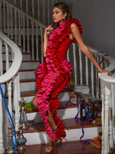 Load image into Gallery viewer, Yemi One Shoulder Ruched Bandage Dress
